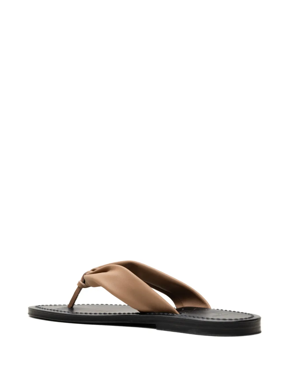 K. Jacques Saba leather sandals Bruin