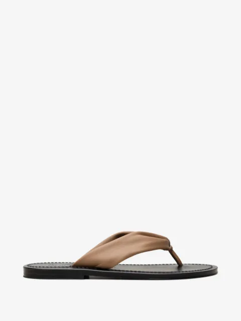 K. Jacques Saba leather sandals