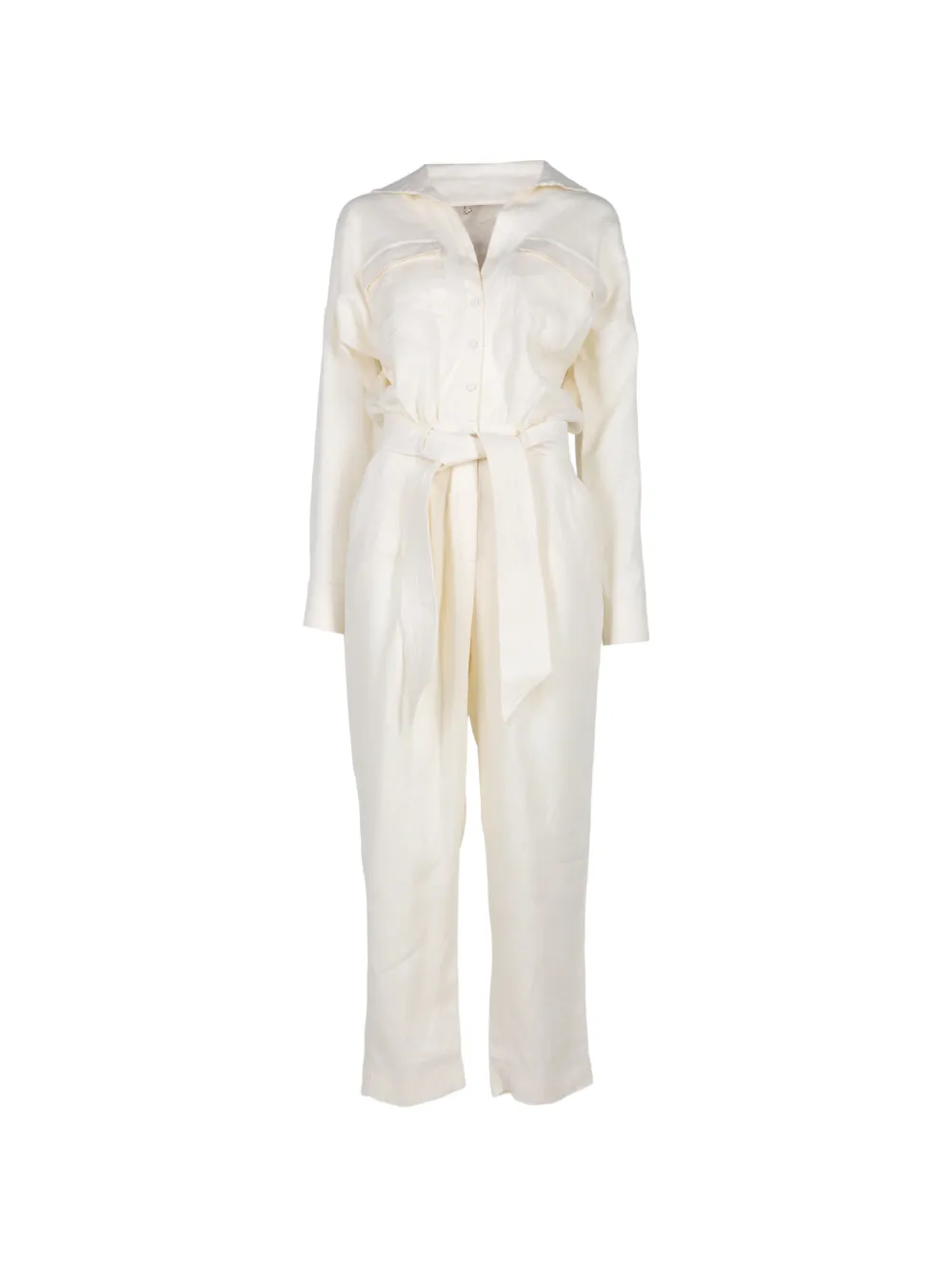 ANDRES OTALORA Jumpsuit mit Knöpfen - Nude