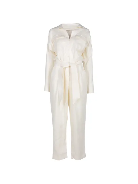 ANDRES OTALORA jumpsuit con botones y cinturón