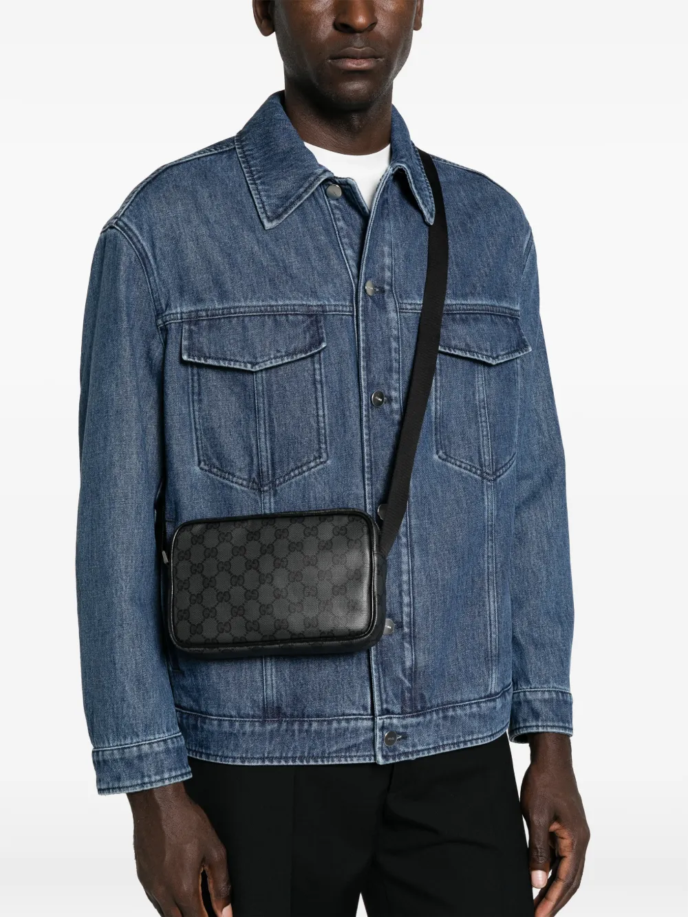 Gucci Essence Classic mini-tas Zwart