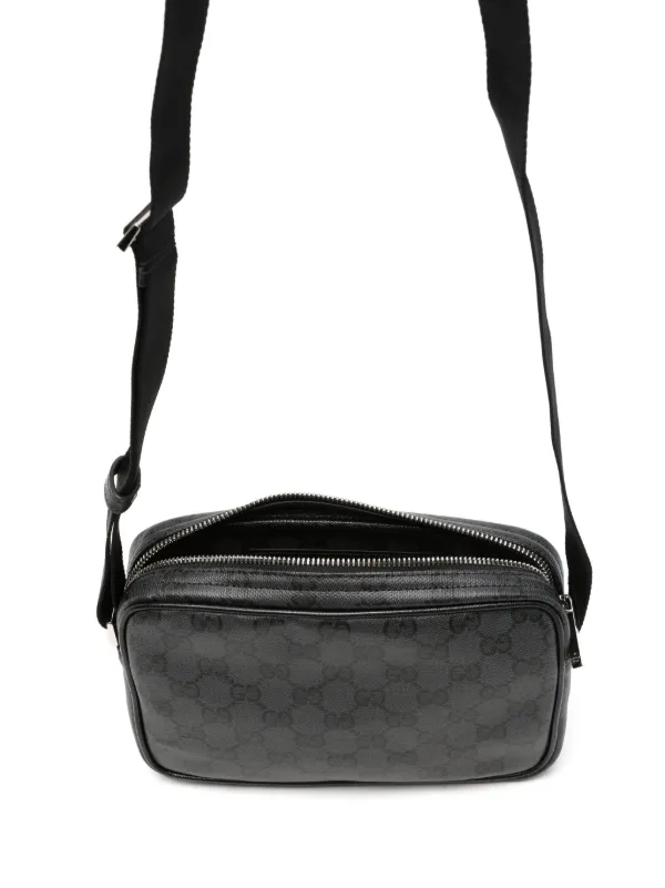 【GUCCI】メッセンジャーバッグ　GGスプリーム ブラック Gucci GGスプリーム ウェブ メッセンジャーバッグ ミニ | ブラック