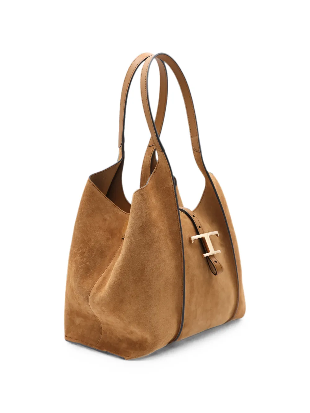 Tod's T Timeless leren shopper Bruin