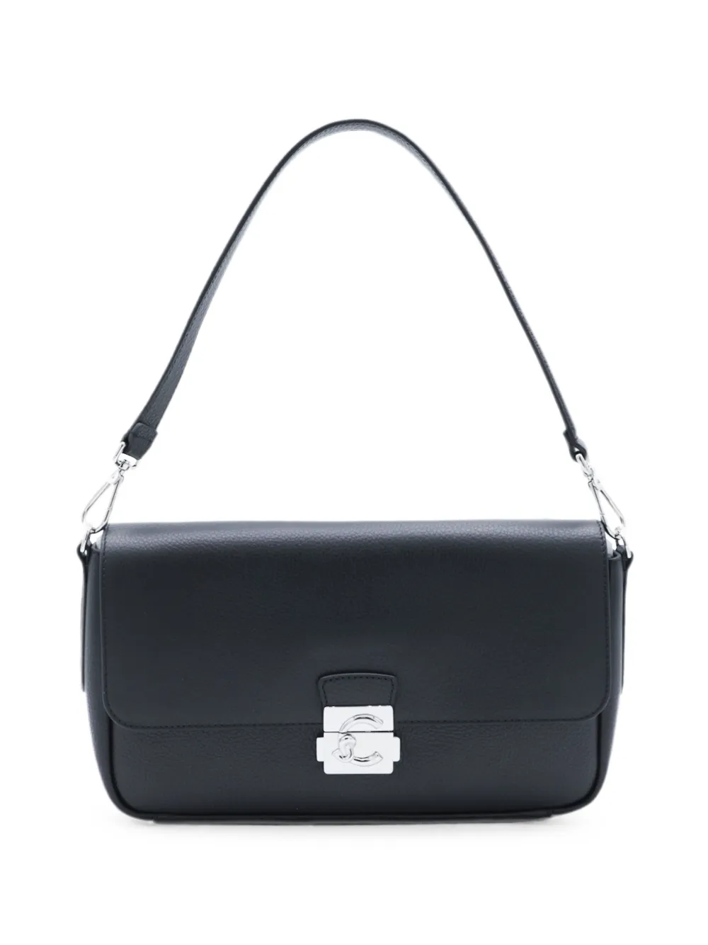Coccinelle pebbled-leather shoulder bag - Nero