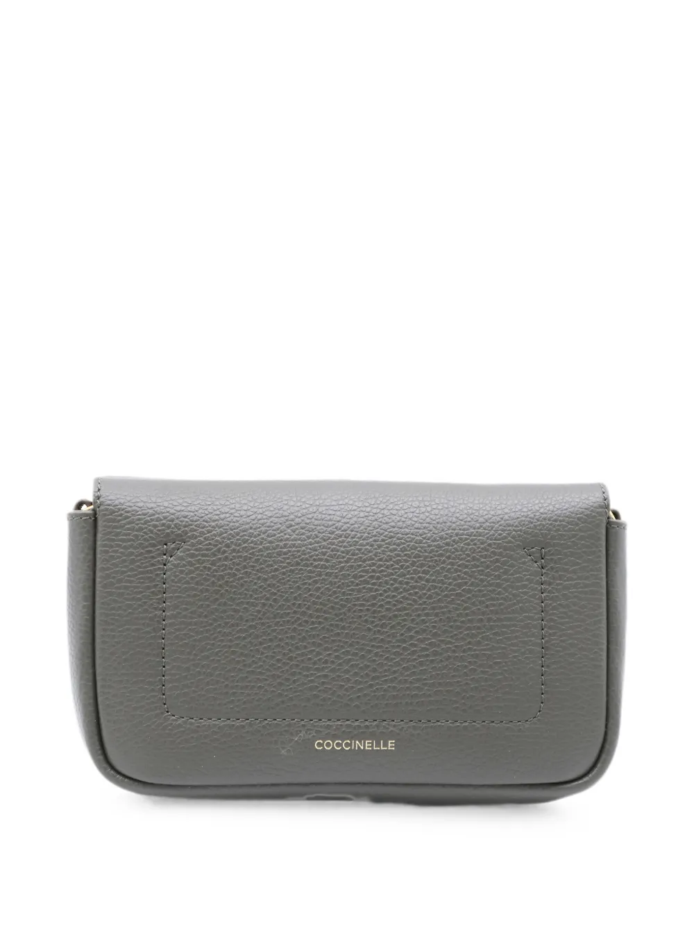 Coccinelle C-Me Lock crossbodytas van bewerkt leer Groen