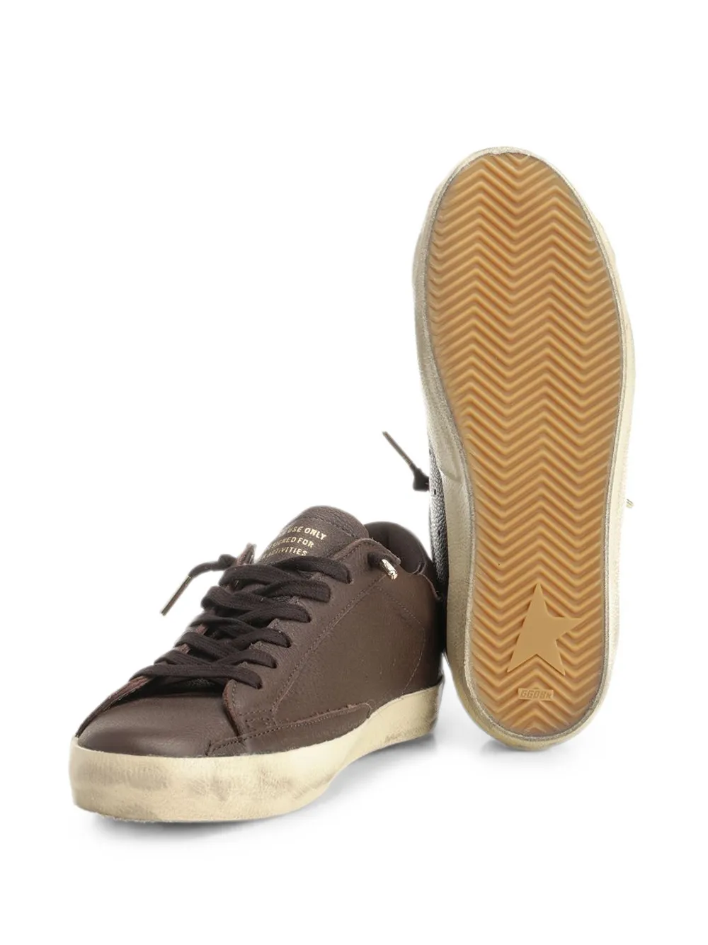 Golden Goose Super Star leather sneakers Bruin