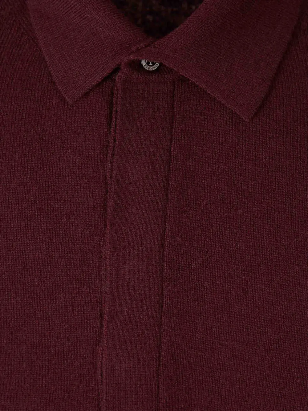 Canali Polotrui met lange mouwen Rood