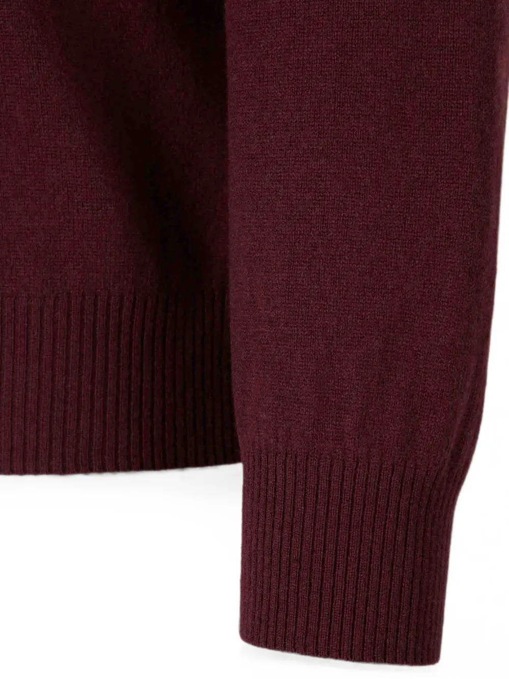 Canali Polotrui met lange mouwen Rood