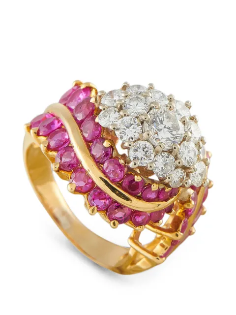 LB Exclusive ruby and diamond ring