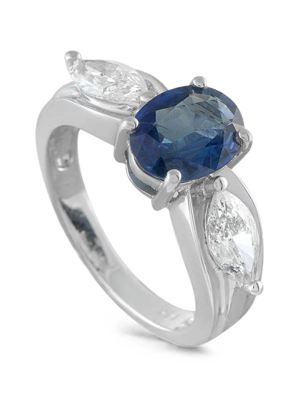LB Exclusive sapphire and diamond ring - Argento