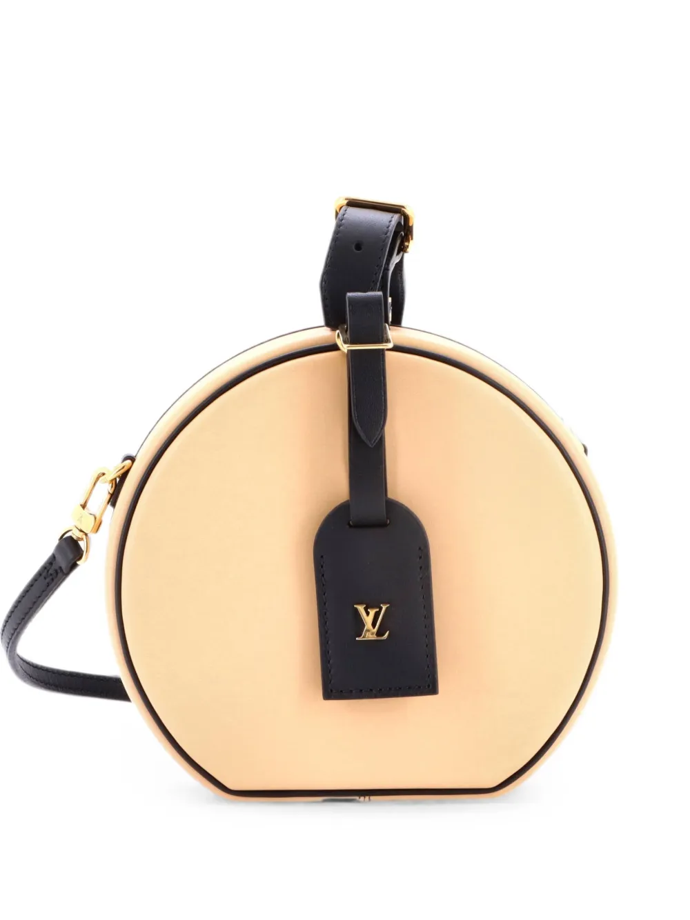 Louis Vuitton Pre-Owned Petite Boite Chapeau Bag Calfskin shoulder bag - Black