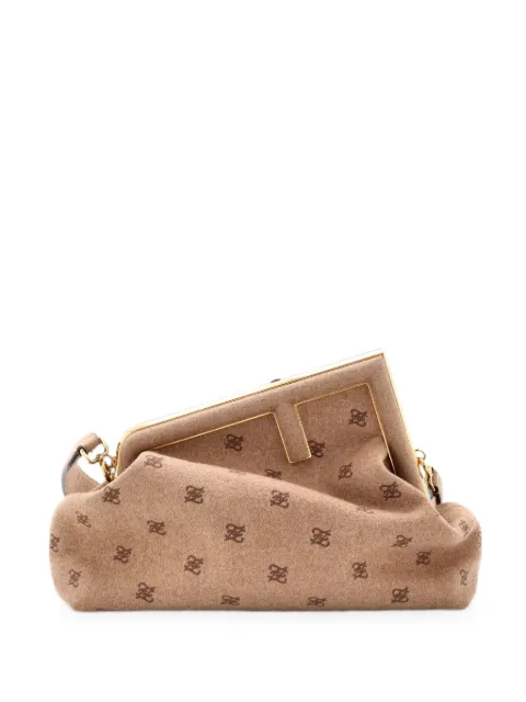 Fendi Pre-Owned bolsa de mano First Bag FF Karligraphy mediana