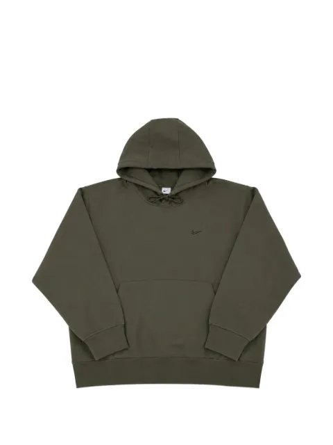 Nike logo-embroidered hoodie