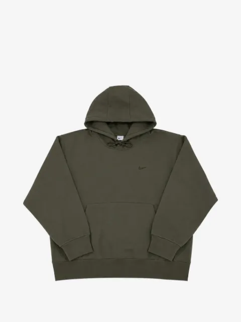 Nike logo-embroidered hoodie