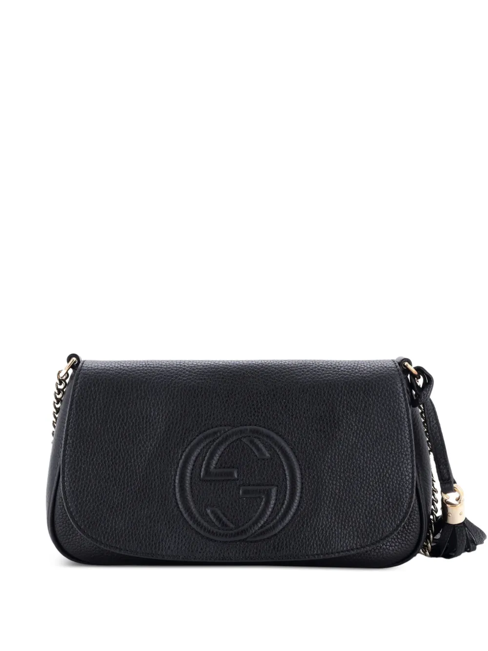 Gucci Pre-Owned Mittelgroße Soho Chain Umhängetasche - Schwarz