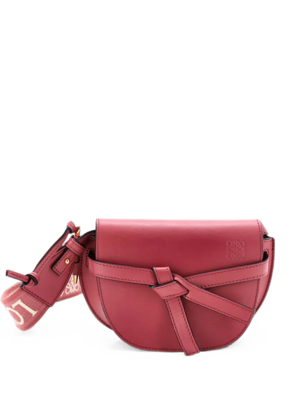 Loewe Pre-Owned Mini Gate Dual Schultertasche - Rosa