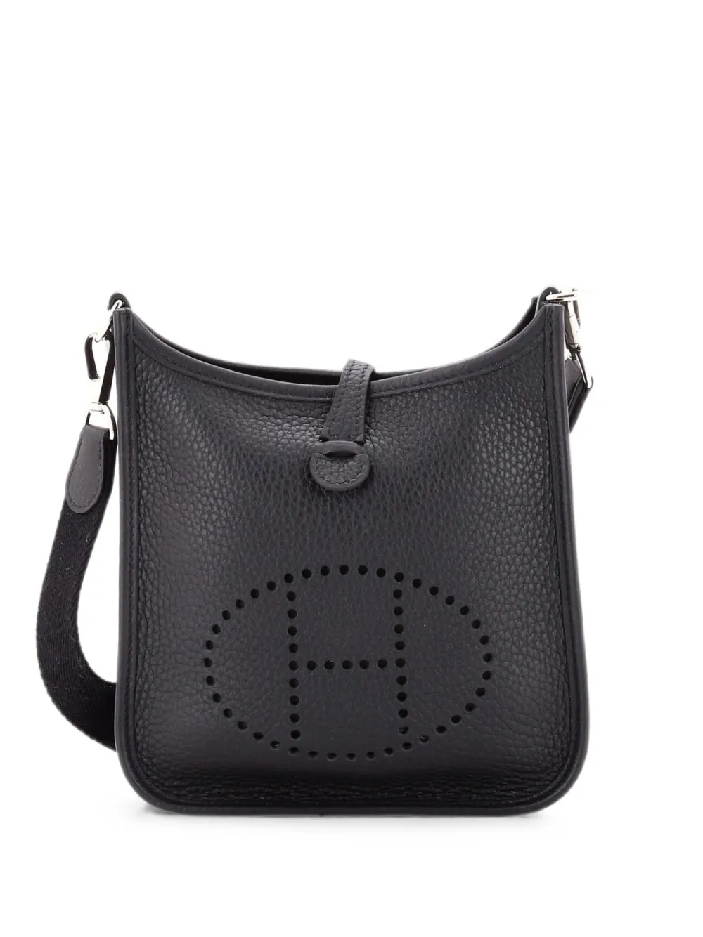 Hermès Pre-Owned Evelyne Bag Gen III Clemence TPM Umhängetasche - Schwarz