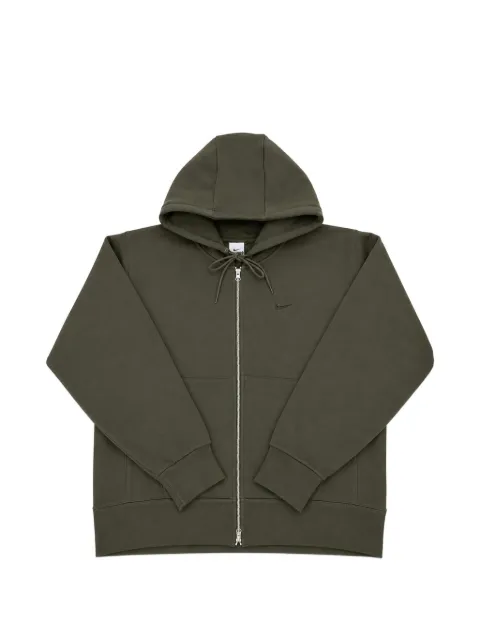 Nike hoodie zippé à logo brodé