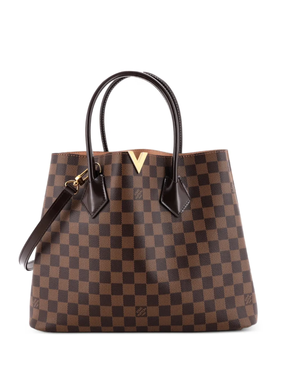 Louis Vuitton Pre-Owned Kensington Handbag Damier tote bag - Brown