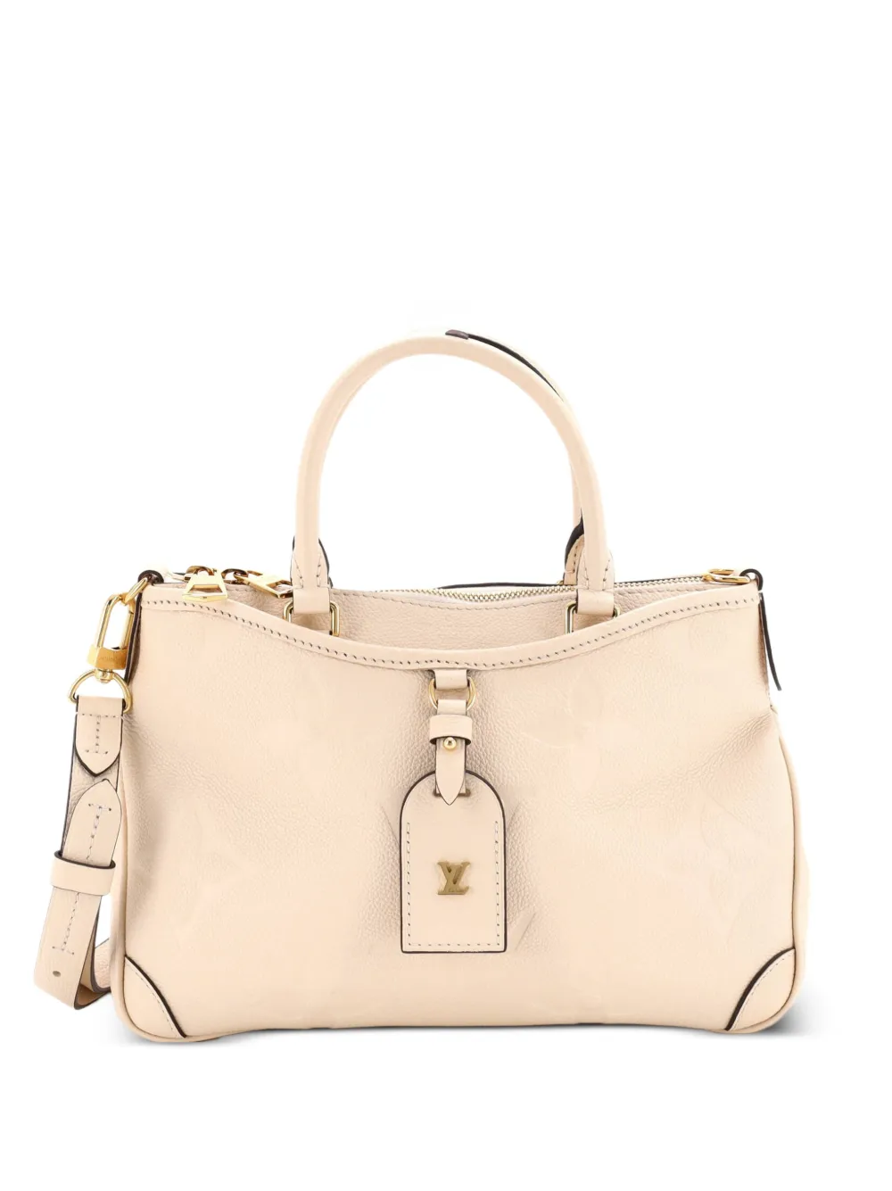 Louis Vuitton Pre-Owned Trianon Handbag Monogram Empreinte Giant PM satchel - Neutrals