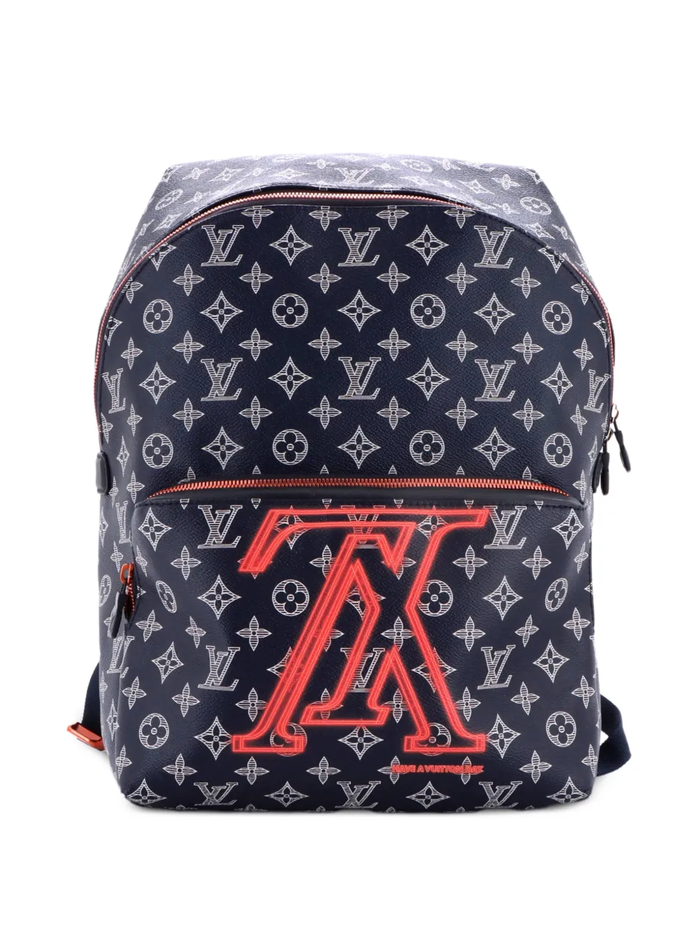 Louis Vuitton Pre-Owned sac à dos monogrammé Apollo Limited Edition Upside Down - Bleu Louis Vuitton Pre-Owned sac à dos monogrammé Apollo Limited Edition Upside Down - Bleu
