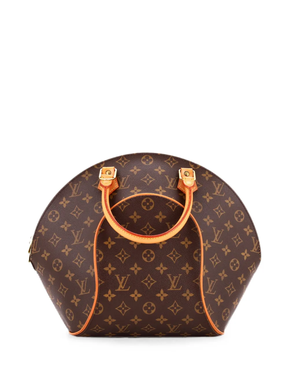 Louis Vuitton Pre-Owned Borsa a mano Ellipse MM in tela con monogramma - Marrone