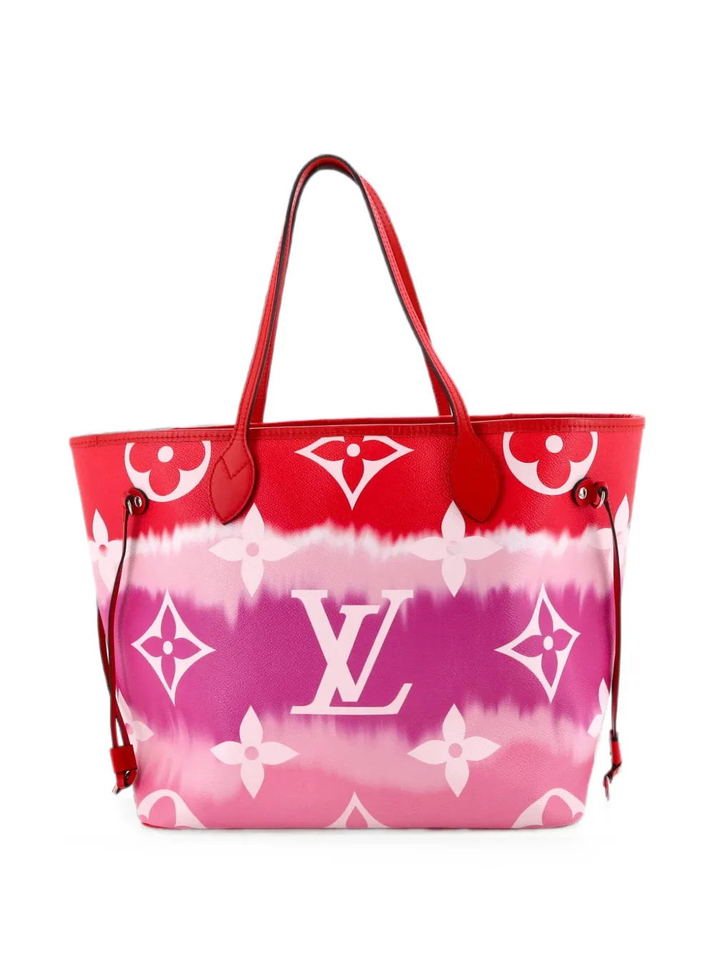 Louis Vuitton Pre-Owned Neverfull NM Limited Edition Escale Monogram Giant MM Tote Bag - Rot
