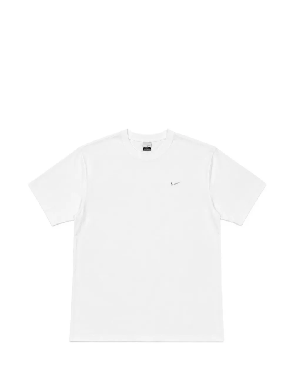 Nike 로고 자수 티셔츠 | 화이트 | Image 1