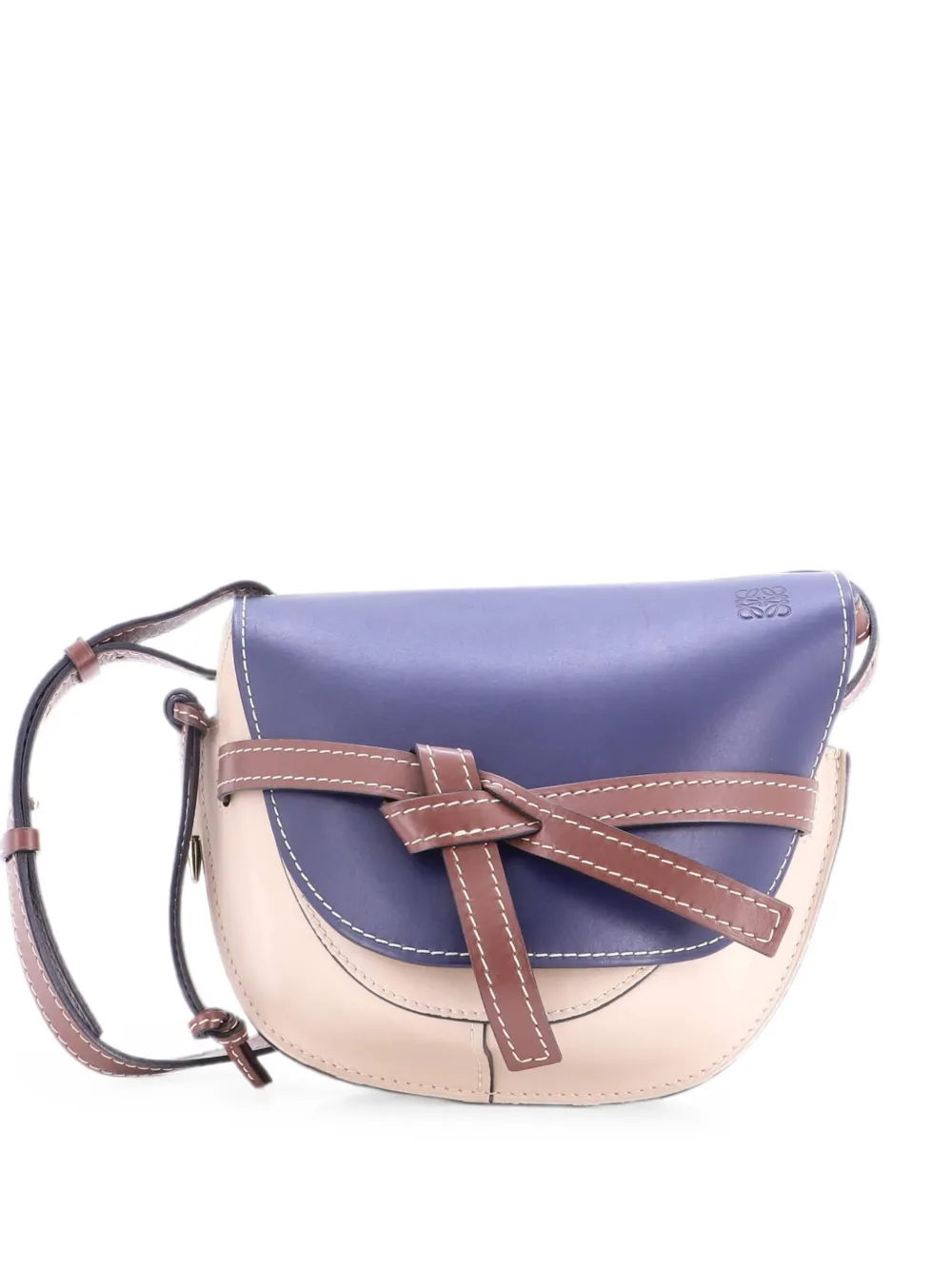 Loewe Pre-Owned Kleine Gate Schultertasche - Blau