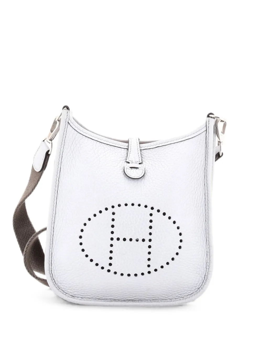 Hermès Pre-Owned Evelyne Bag Gen III Clemence TPM Umhängetasche - Blau