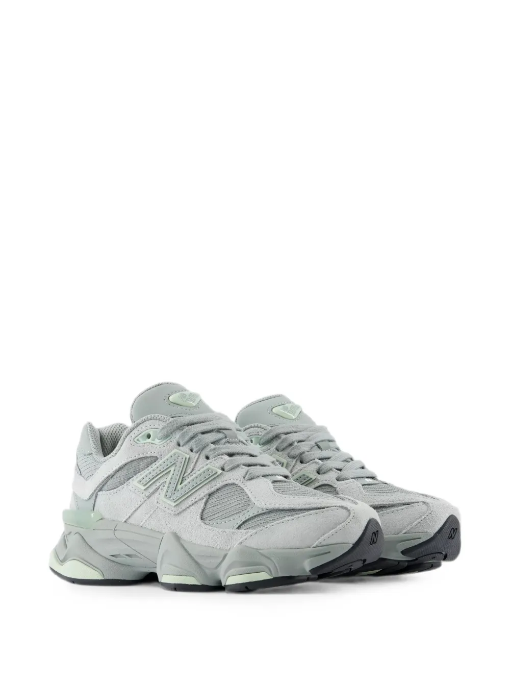 New Balance Kids Stringate 9060 Lace - Grigio