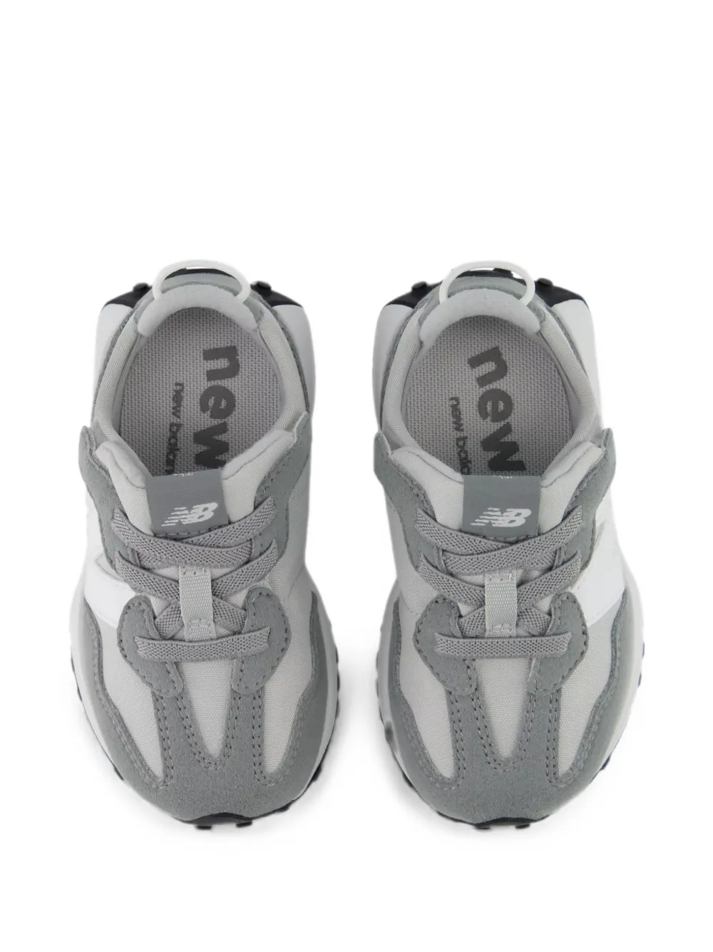 New Balance Kids 327 NEW-B hook & loop sneakers Grijs