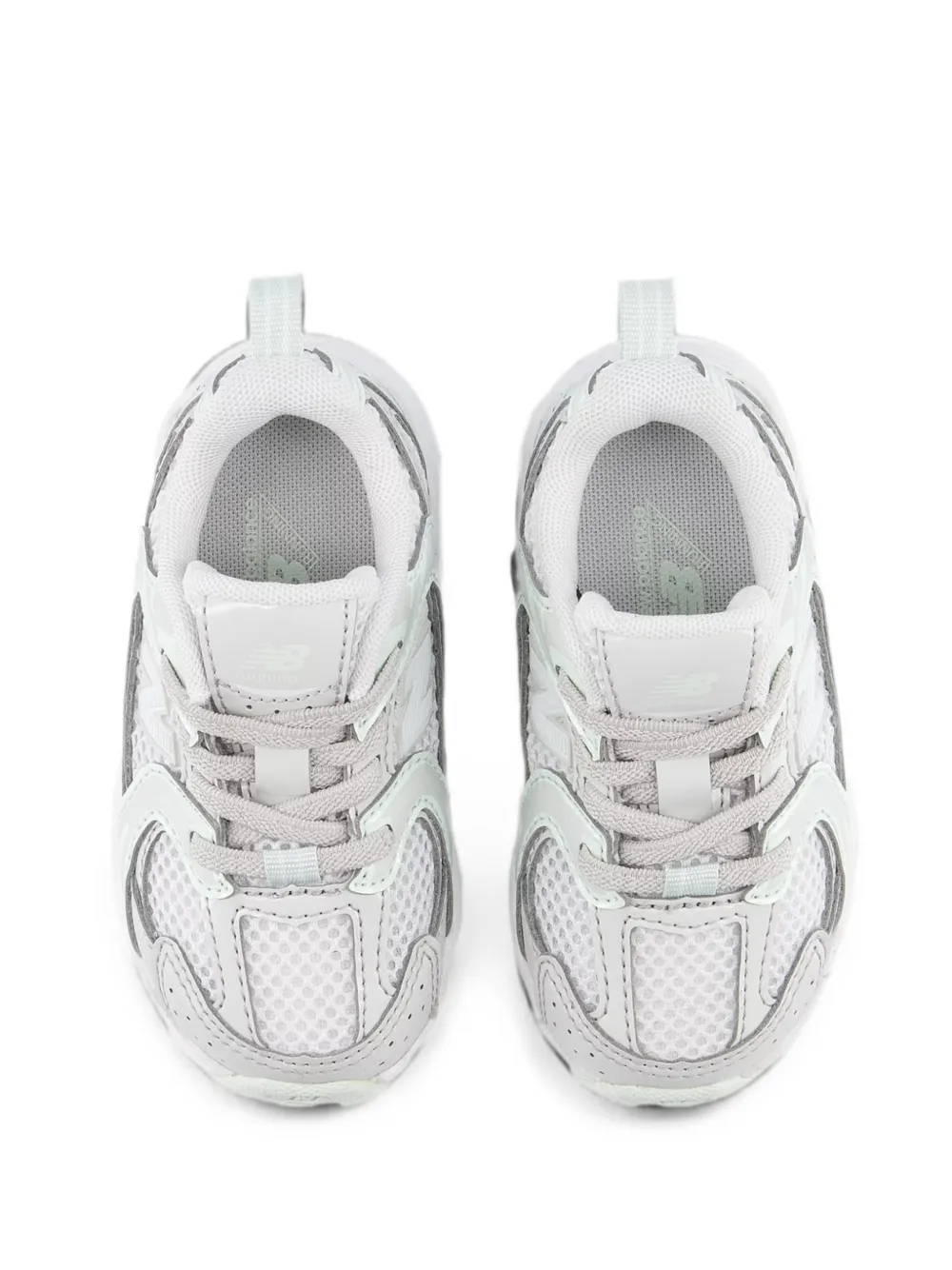 New Balance Kids 530 sneakers met bungee-veters Wit