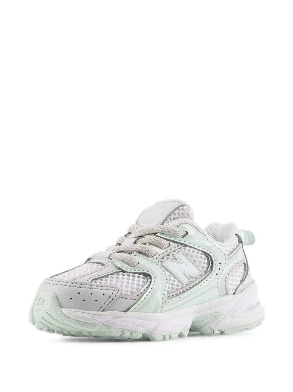 New Balance Kids 530 sneakers met bungee-veters Wit