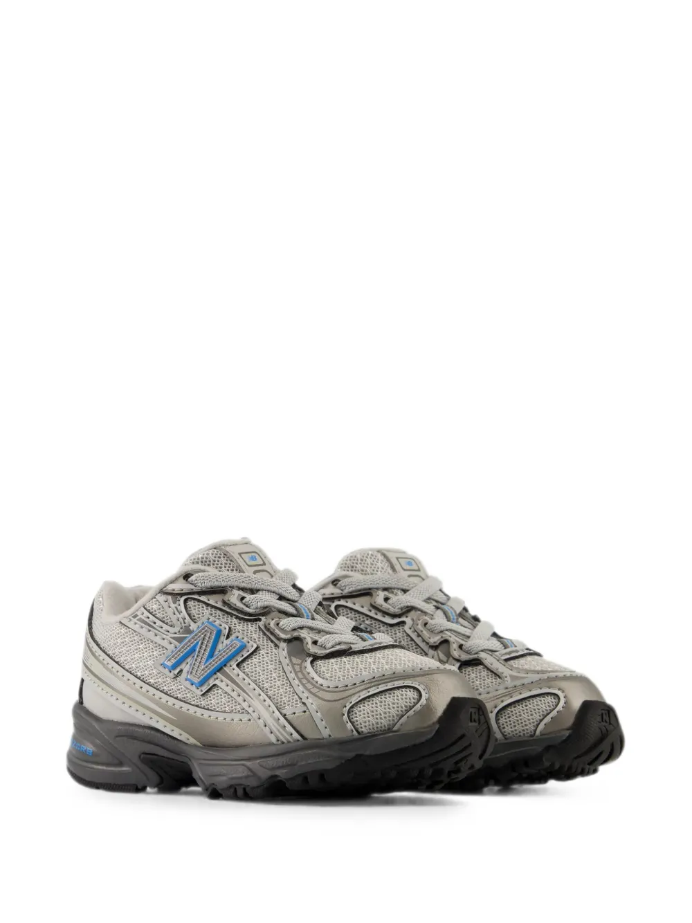 New Balance Kids 740 bungee-lace sneakers Grijs