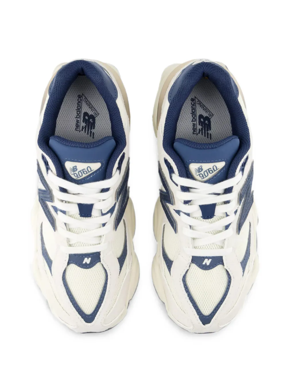 New Balance Kids 9060 sneakers met veters Beige