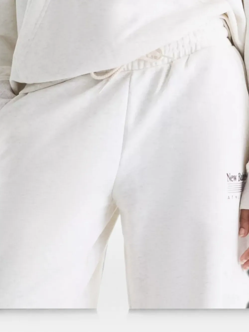 New Balance Trackside French terry pants - Nude