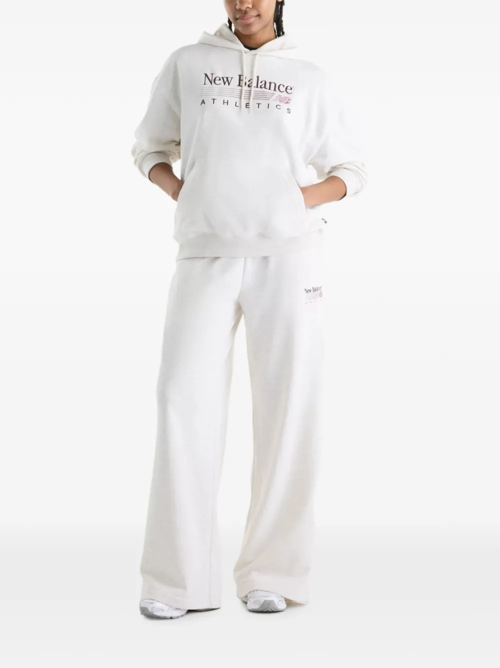 New Balance Trackside French terry pants Beige