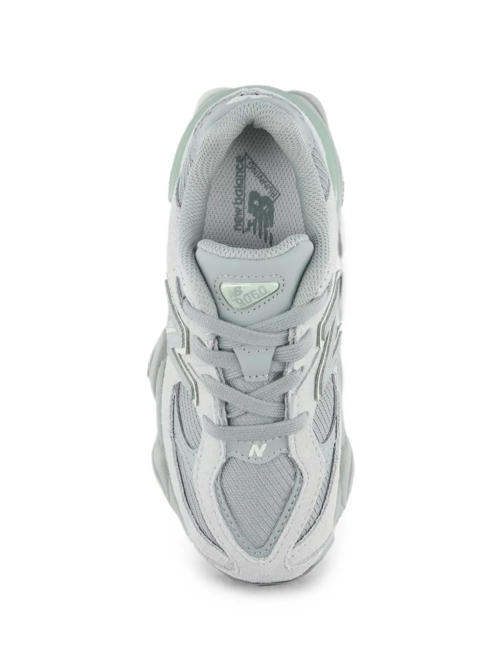 New Balance Kids 9060 lace sneakers Grijs
