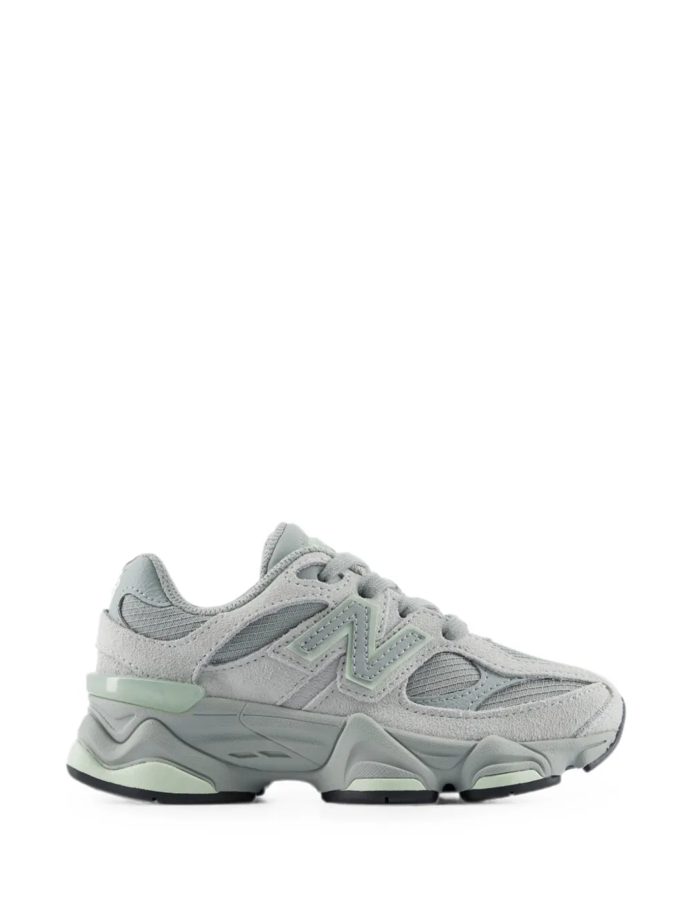 New Balance Kids 9060 lace shoes - Grigio