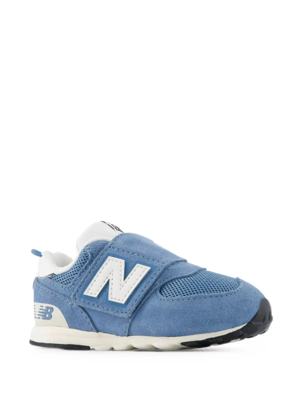 New Balance Kids 574 hook & loop sneakers Blauw