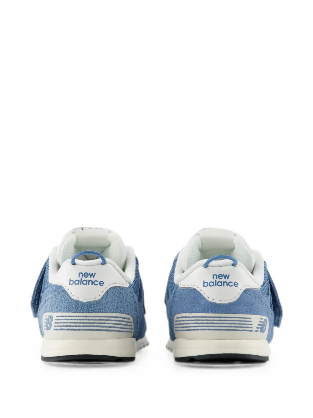 New Balance Kids 574 hook & loop sneakers Blauw