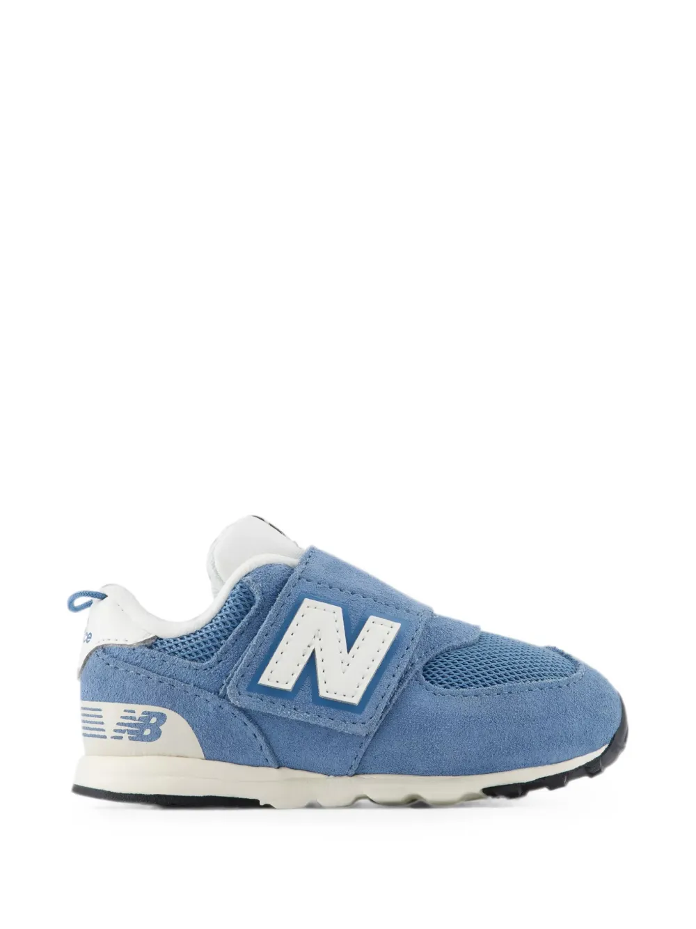 New Balance Kids 574 hook & loop sneakers Blauw