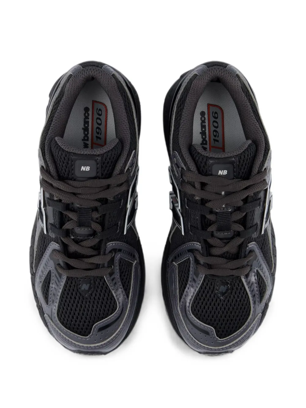 New Balance Kids 1906 lace shoes Zwart