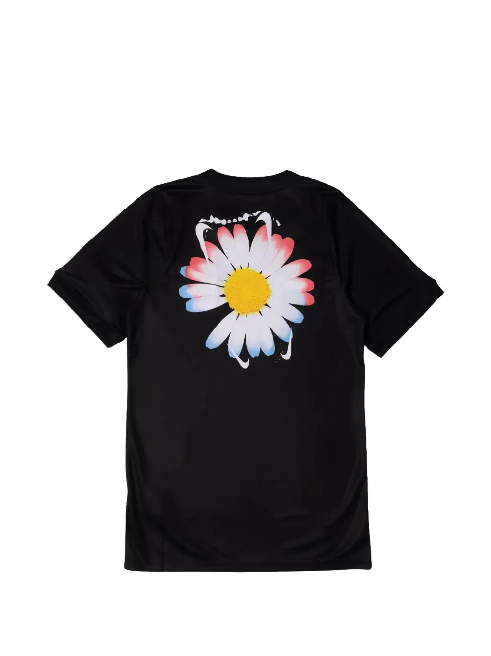 Nike x PEACEMINUSONE Korea crew-neck T-shirt Zwart
