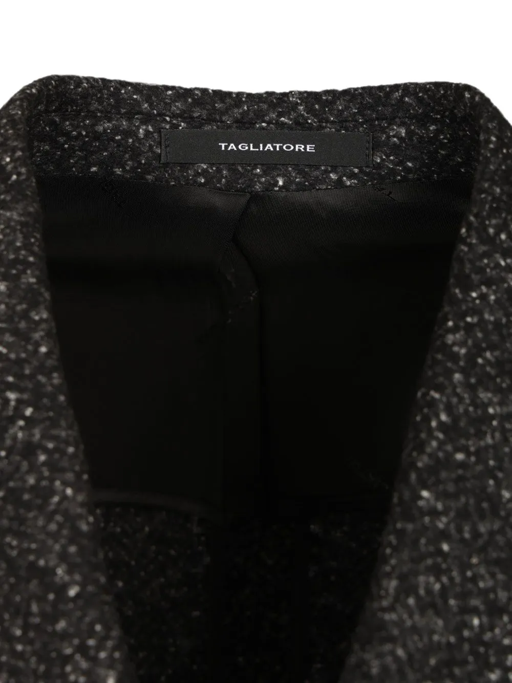 Tagliatore Montecarlo blazer met dubbele rij knopen Zwart