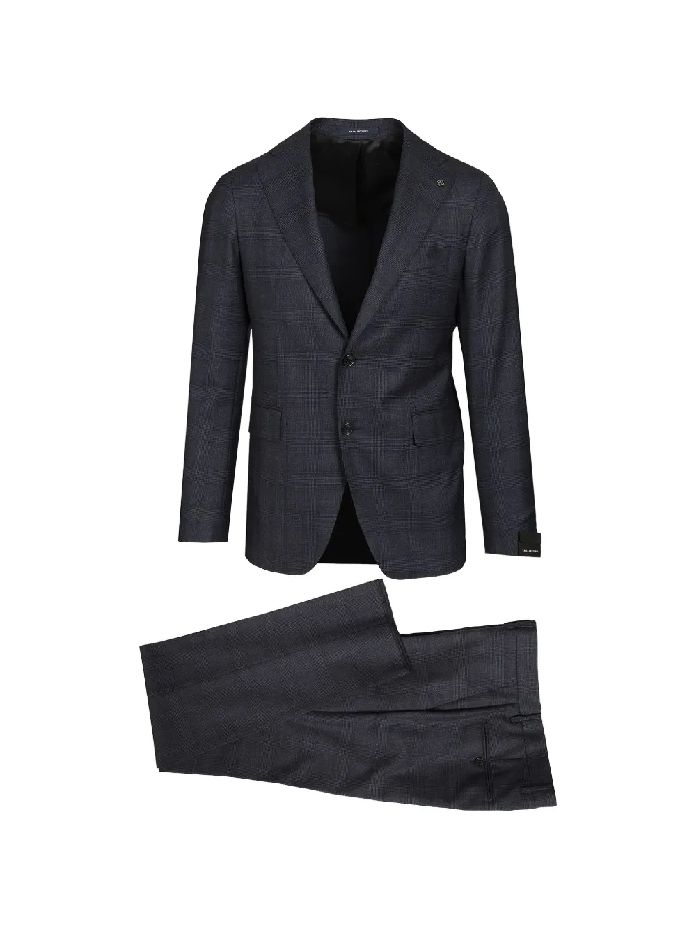 Tagliatore Vesuvio Prince of Wales check suit - Blu