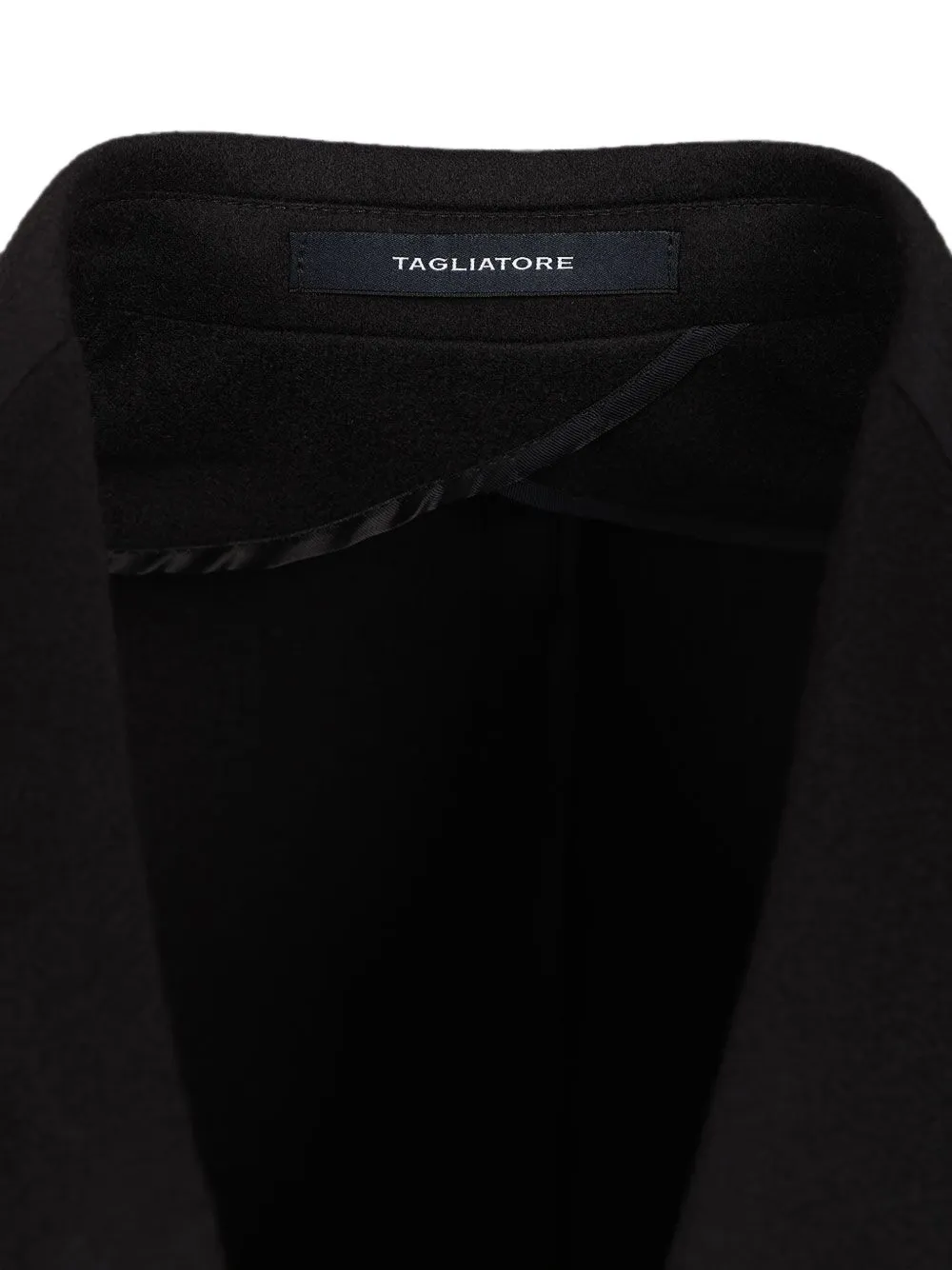 Tagliatore Montecarlo blazer met dubbele rij knopen Zwart