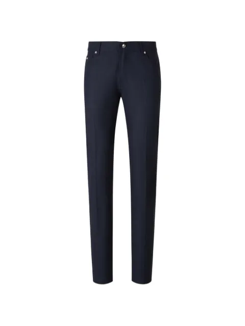 Marco Pescarolo logo-plaque slim-fit jeans