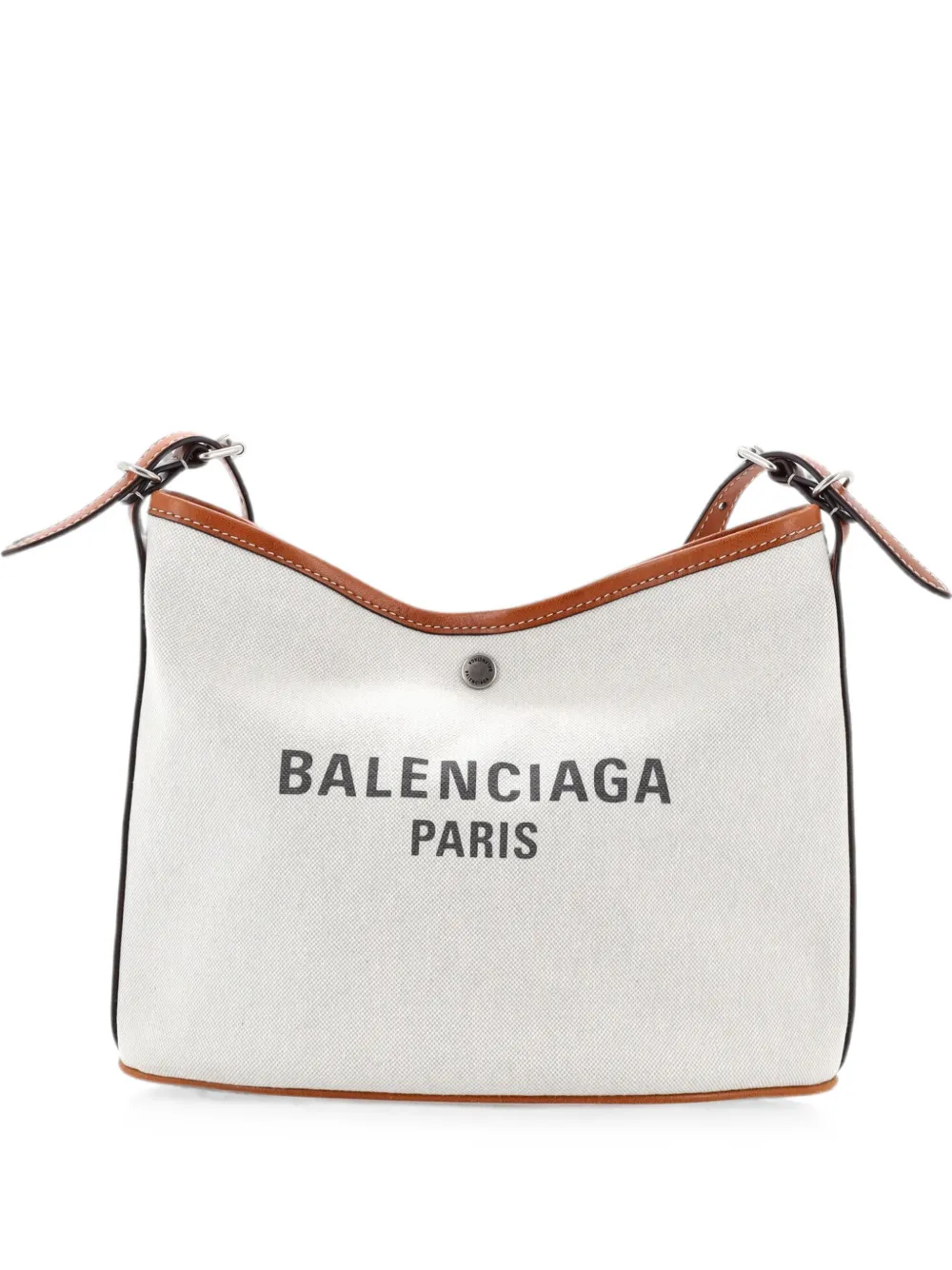 Balenciaga Pre-Owned Kleine Biarritz Schultertasche - Nude